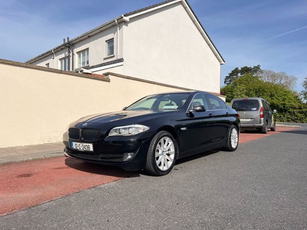 BMW 5-Series Saloon, Diesel, 2012, Black