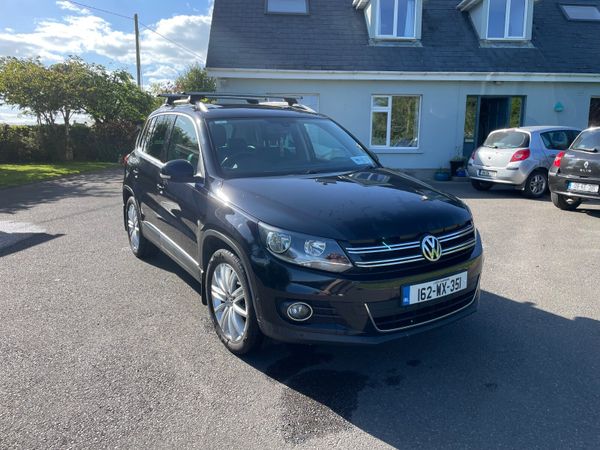 Volkswagen Tiguan SUV, Diesel, 2016, Black