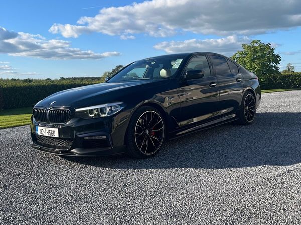 BMW 5-Series Saloon, Diesel, 2018, Black