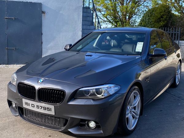 BMW 5-Series Saloon, Diesel, 2016, Grey