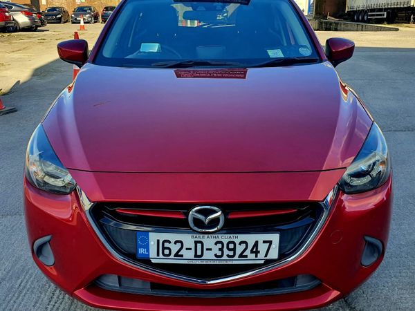 Mazda Demio MPV, Petrol, 2016, Red