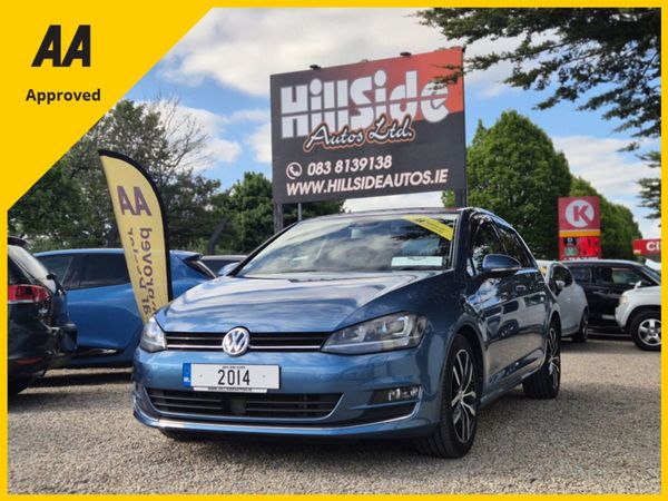 Volkswagen Golf Hatchback, Petrol, 2014, Blue
