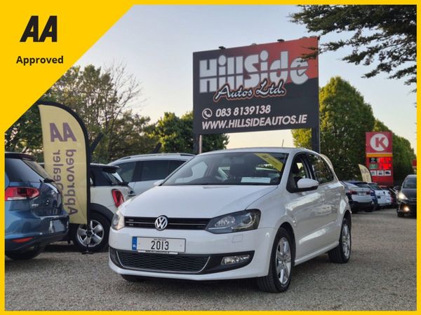 Volkswagen Polo Hatchback, Petrol, 2013, White