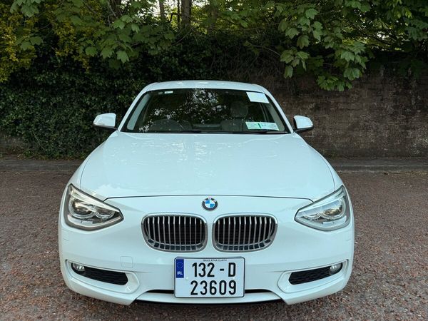BMW 1-Series Hatchback, Petrol, 2013, White