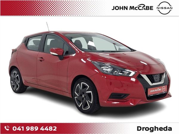 Nissan Micra Hatchback, Petrol, 2022, Red