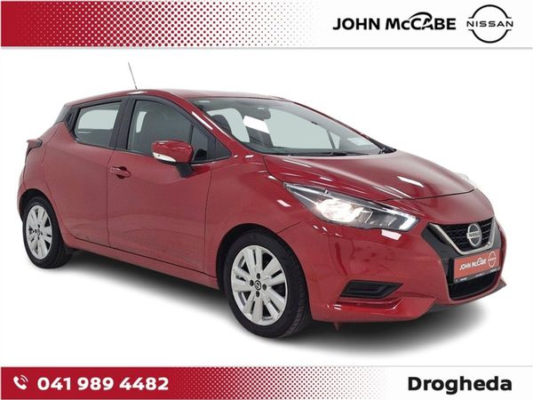 Nissan Micra Hatchback, Petrol, 2020, Red