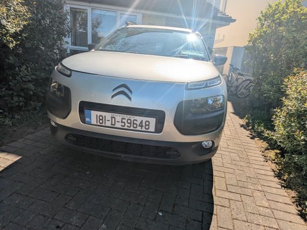 Citroen C4 Cactus Hatchback, Petrol, 2018, Silver