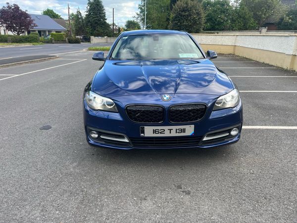 BMW 5-Series Saloon, Diesel, 2016, Blue