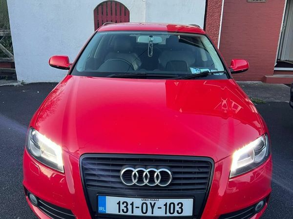 Audi A3 Hatchback, Diesel, 2013, Red