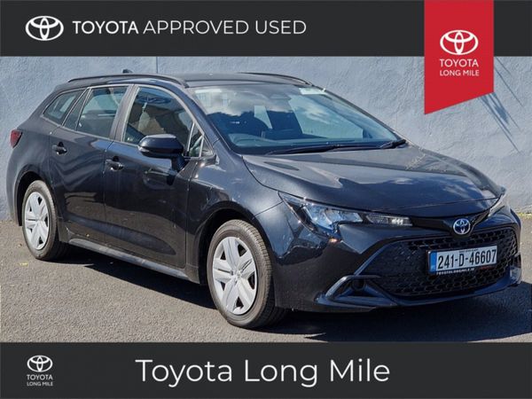 Toyota Corolla Estate, Petrol Hybrid, 2024, Black
