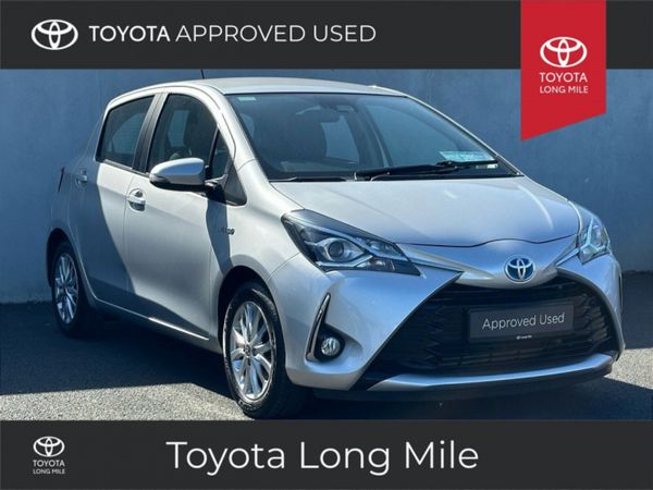 Toyota Yaris Hatchback, Petrol Hybrid, 2018, Grey