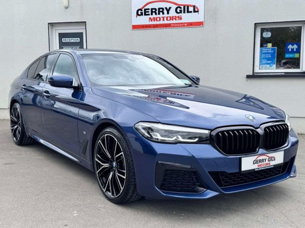 BMW 5-Series Saloon, Diesel, 2023, Blue