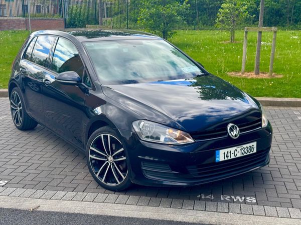 Volkswagen Golf Hatchback, Diesel, 2014, Black