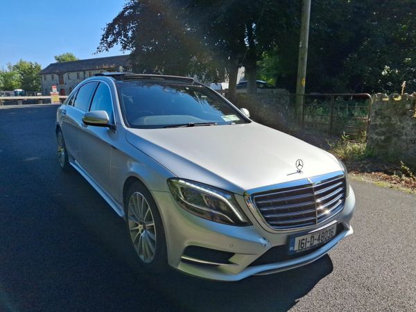 Mercedes-Benz S-Class Saloon, Diesel, 2016, Silver