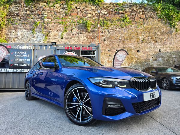 BMW 3-Series Saloon, Petrol Hybrid, 2021, Blue