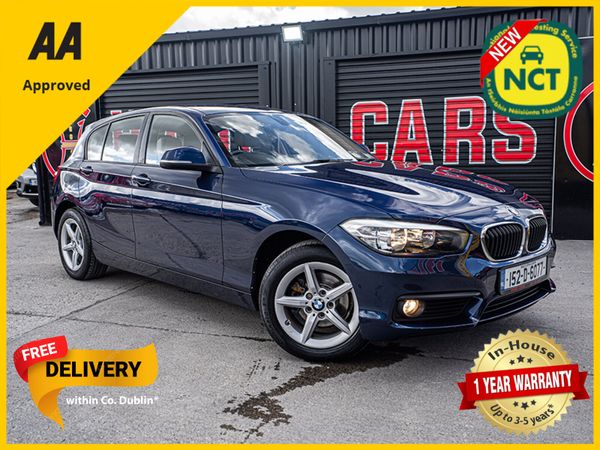 BMW 1-Series Hatchback, Diesel, 2015, Blue