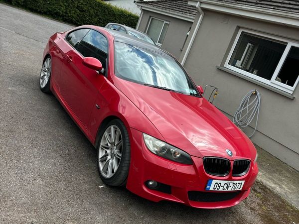 BMW 3-Series Coupe, Diesel, 2009, Red