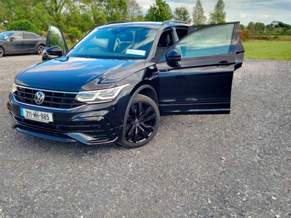 Volkswagen Tiguan SUV, Diesel, 2021, Black