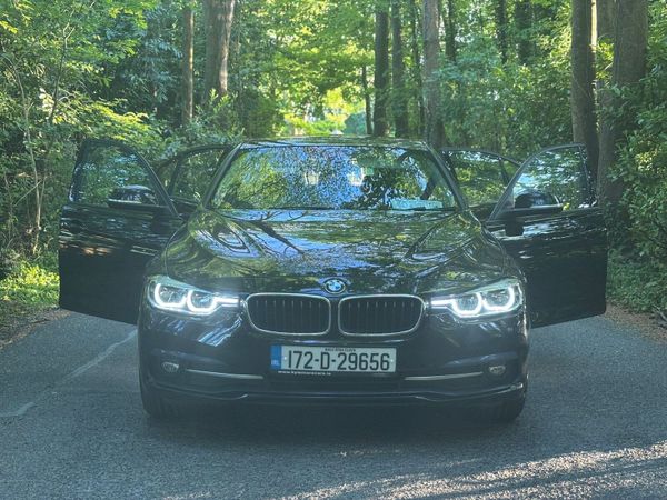 BMW 3-Series Saloon, Diesel, 2017, Black