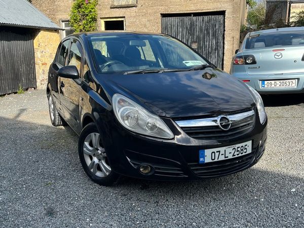 Opel Corsa Hatchback, Petrol, 2007, Black