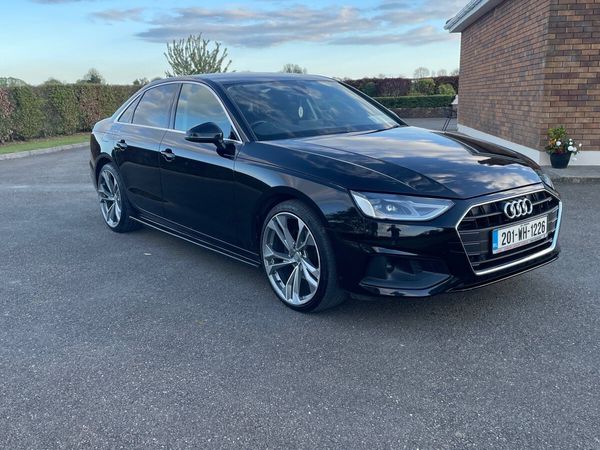 Audi A4 Saloon, Diesel, 2020, Black