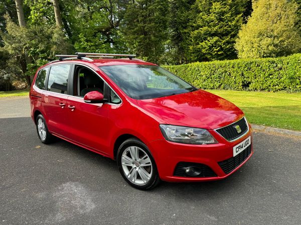 SEAT Alhambra MPV, Diesel, 2014, Red