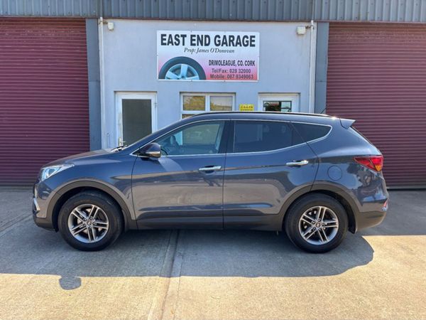 Hyundai Santa Fe SUV, Diesel, 2017, Blue