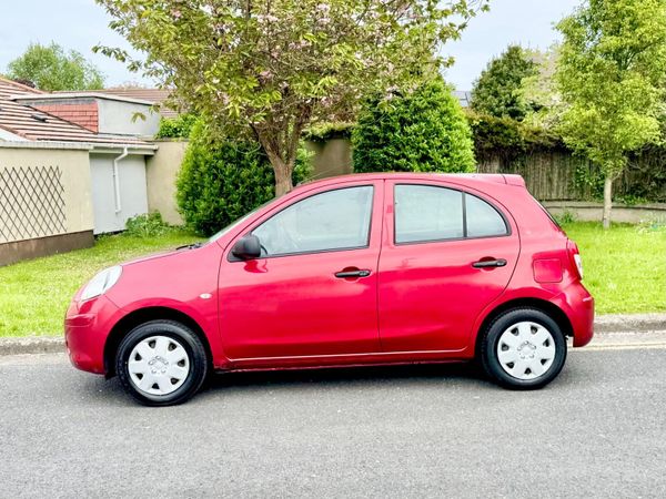 Nissan Micra Hatchback, Petrol, 2013, Red