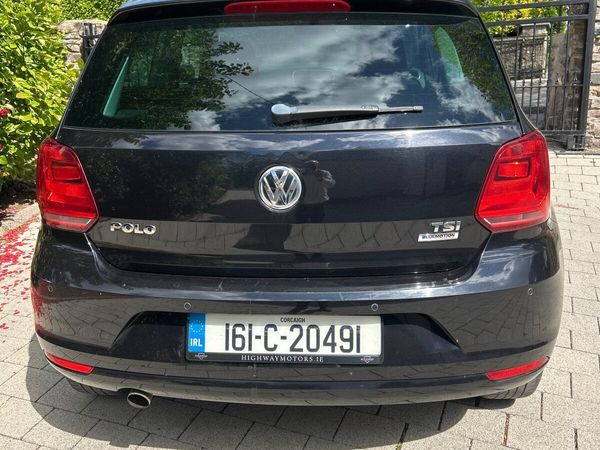 Volkswagen Polo Hatchback, Petrol, 2016, Black
