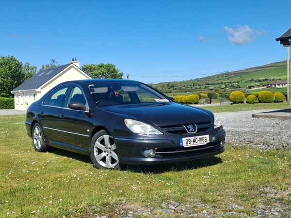 Peugeot 607 Saloon, Diesel, 2008, Grey