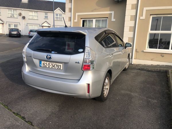 Toyota Prius MPV, Petrol Hybrid, 2015, Silver