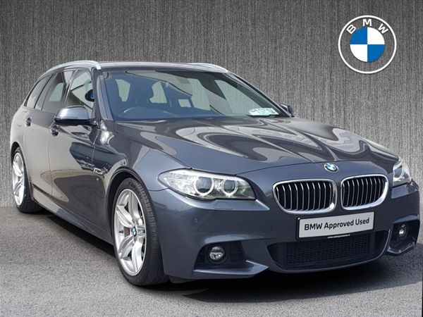 BMW 5-Series Estate, Diesel, 2017, Grey