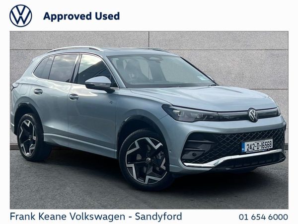 Volkswagen Tiguan SUV, Petrol Plug-in Hybrid, 2024, Silver