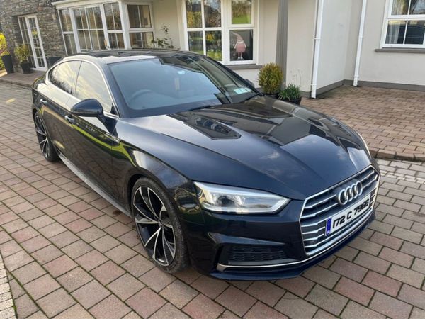 Audi A5 Hatchback, Diesel, 2017, Blue