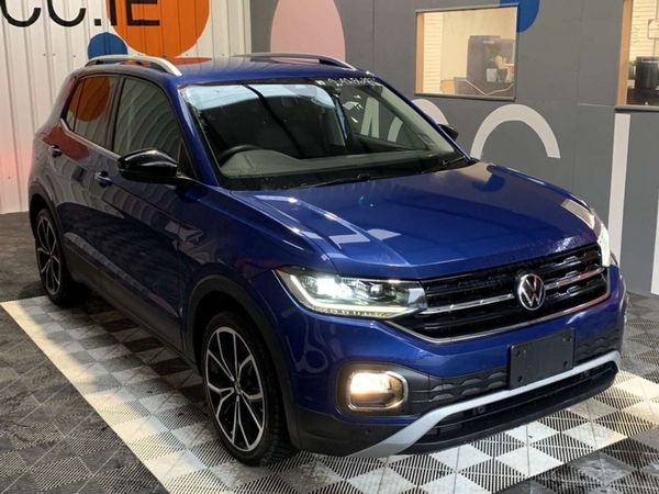 Volkswagen T-Cross SUV, Petrol, 2022, Blue