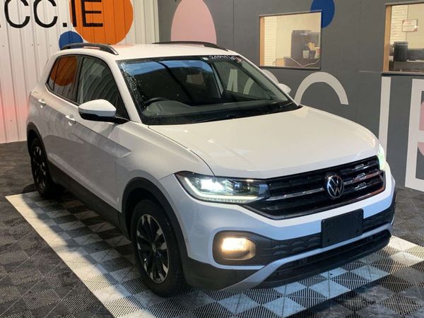 Volkswagen T-Cross SUV, Petrol, 2022, White