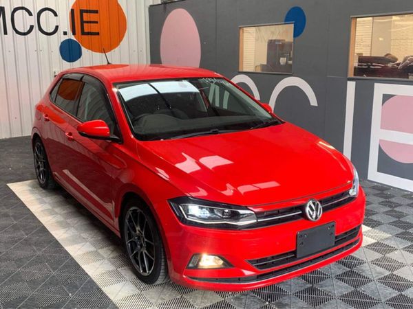 Volkswagen Polo Hatchback, Petrol, 2019, Red