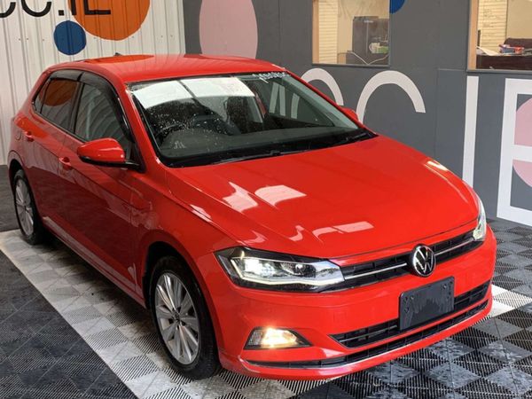 Volkswagen Polo Hatchback, Petrol, 2021, Red