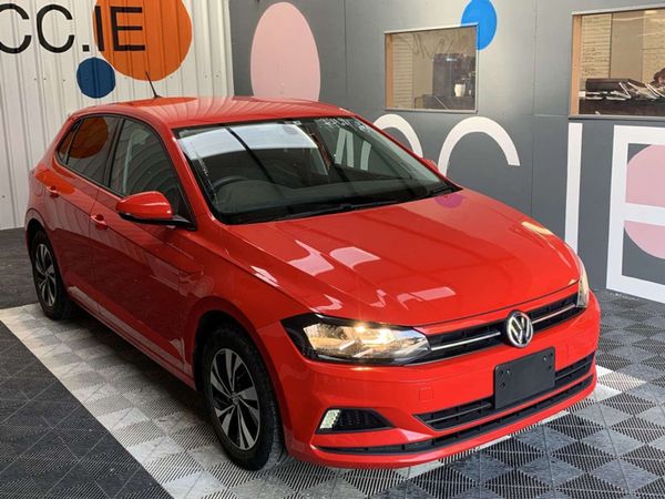 Volkswagen Polo Hatchback, Petrol, 2019, Red