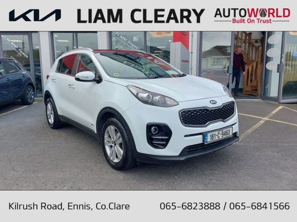 Kia Sportage MPV, Diesel, 2018, White