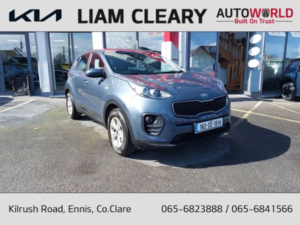 Kia Sportage Estate, Diesel, 2016, Blue