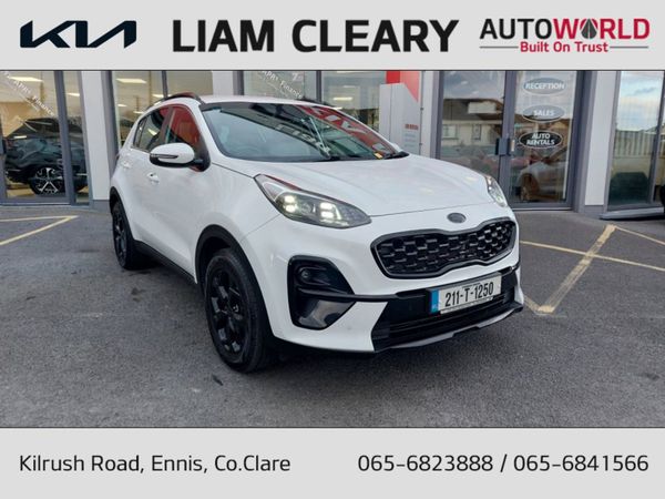 Kia Sportage MPV, Diesel Hybrid, 2021, White