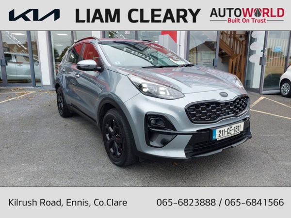 Kia Sportage MPV, Diesel Hybrid, 2021, Grey