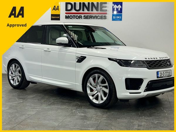 Land Rover Range Rover Sport Estate, Petrol Plug-in Hybrid, 2021, White