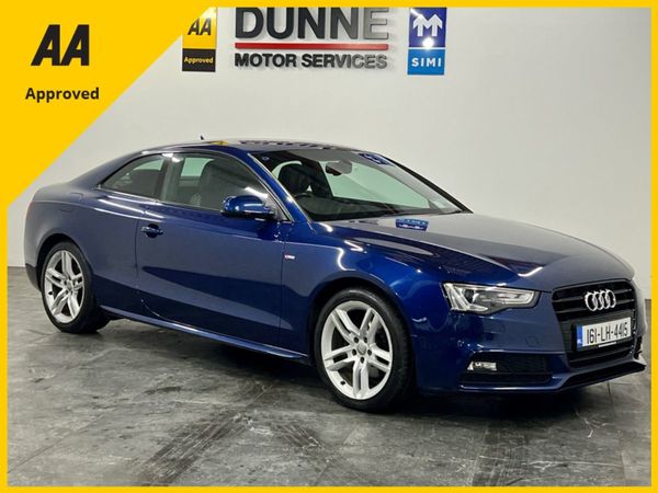 Audi A5 Coupe, Petrol, 2016, Blue