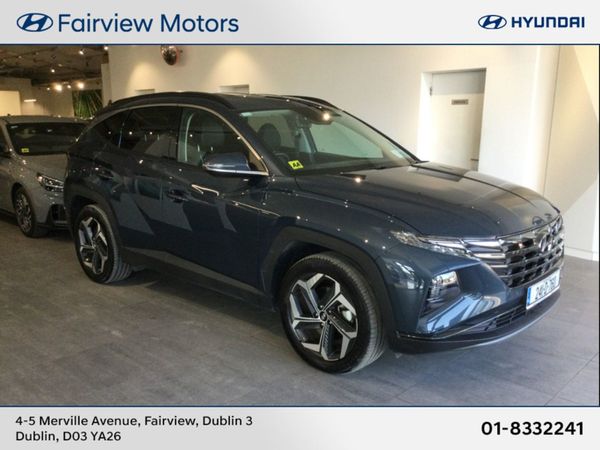 Hyundai Tucson SUV, Petrol Plug-in Hybrid, 2024, Blue