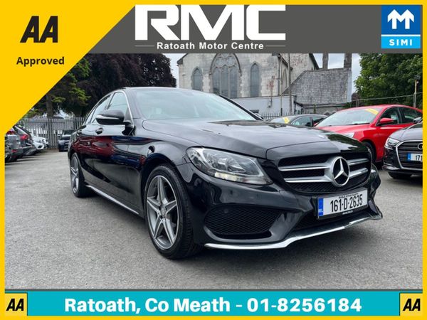 Mercedes-Benz C-Class Saloon, Petrol, 2016, Black
