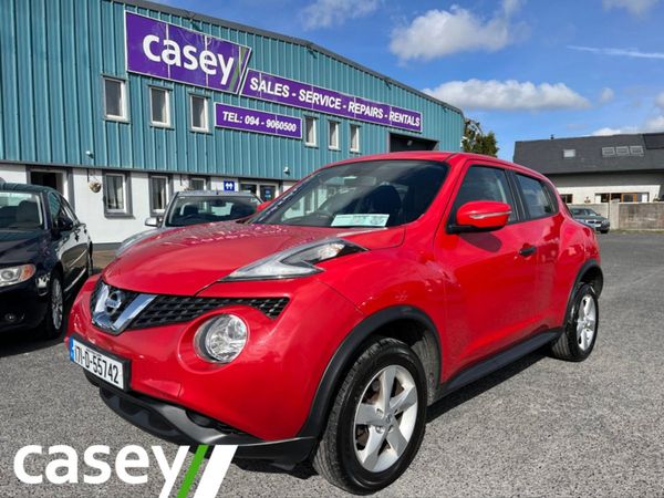 Nissan Juke Hatchback, Diesel, 2017, Red