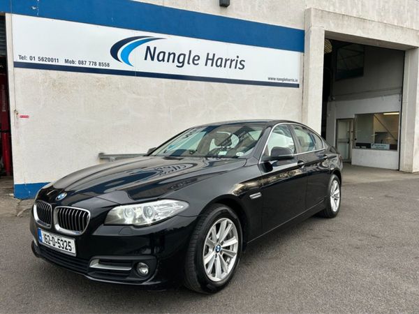 BMW 5-Series Saloon, Diesel, 2016, Black