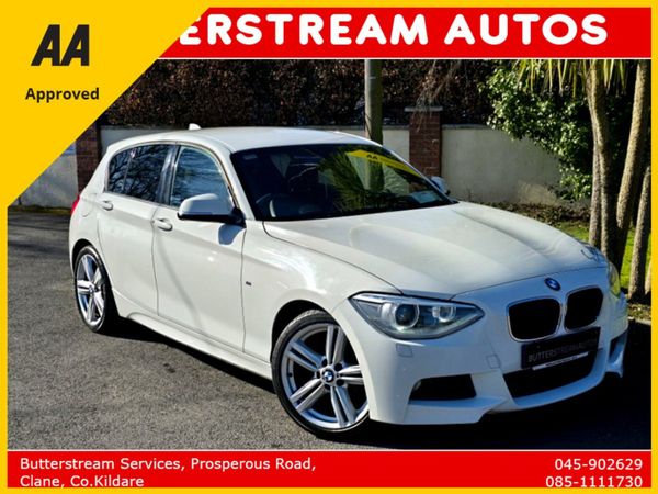 BMW 1-Series Hatchback, Diesel, 2014, White